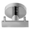Ash Double Robe Hook Chrome