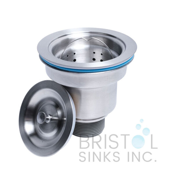 BASKET COLANDER STRAINER - STAINLESS STEEL BY BRISTOL SINKS