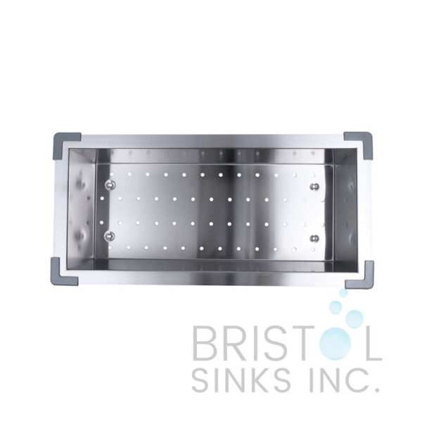 BRISTOL ZERO RADIUS STAINLESS STEEL OVER THE SINK STRAINER - B1800