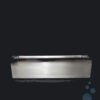 BRISTOL ZERO RADIUS STAINLESS STEEL OVER THE SINK STRAINER - B900 dark bg