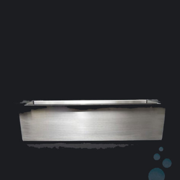 BRISTOL ZERO RADIUS STAINLESS STEEL OVER THE SINK STRAINER - B1800 dark bg