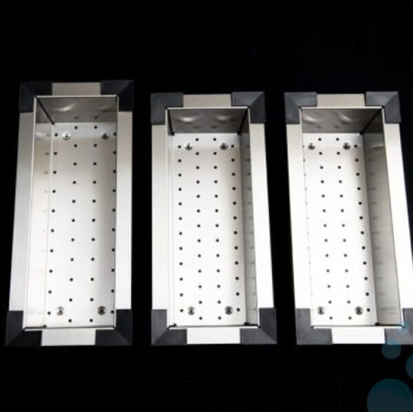 BRISTOL ZERO RADIUS STAINLESS STEEL OVER THE SINK STRAINER - B1800 three