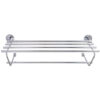 CR3862 Towel Shelf with Single Bar CR3862