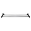 Extended Double Towel Bar H2630D Matte Black