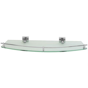 Hero Single Glass Shelf Chrome H2687