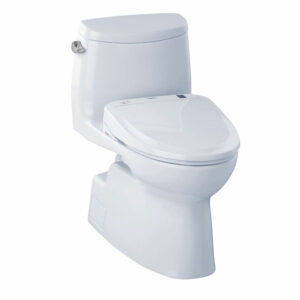 TOTO CARLYLE II ONE-PIECE TOILET, WASHLET + CONNECTION @ spendapenny.ca