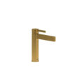 Paradox 3-Piece Deck-Mount Tub Filler With Hand Shower brushed gold