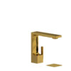 Reflet Single Handle Bathroom Faucet brushed gold
