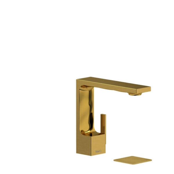 Reflet Single Handle Bathroom Faucet brushed gold