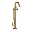 Riu-2-Way-Type-T-(Thermostatic)-Coaxial-Floor-Mount-Tub-Filler-With-Hand-Shower-brushed-gold Riu 2-Way Type T (Thermostatic) Coaxial Floor-Mount Tub Filler With Hand Shower brushed gold