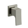 Zendo 1/2 Inch Shut-Off Valve brushed nickel