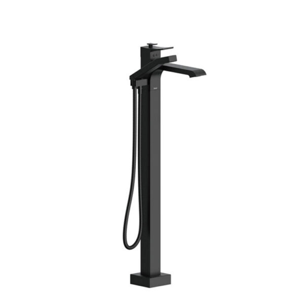 Zendo Single Hole Faucet For Floor-Mount Tub ZO black