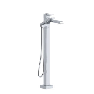 Zendo Single Hole Faucet For Floor-Mount Tub ZO chrome