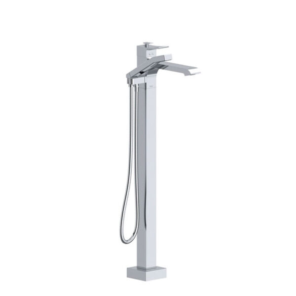Zendo Single Hole Faucet For Floor-Mount Tub ZO chrome